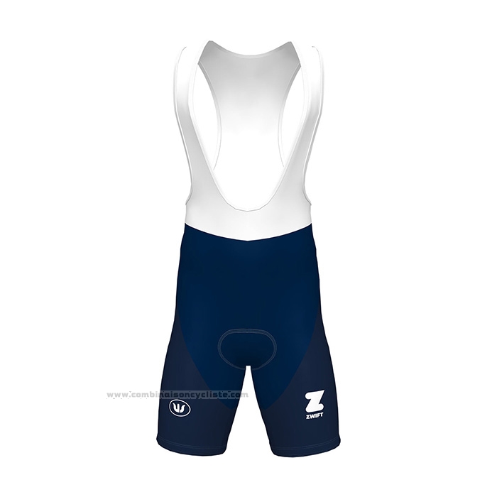 2022 Maillot Cyclisme Plantur Pura Profond Bleu Manches Courtes et Cuissard